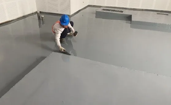 機廠工區-行政大樓機房導電面塗塗佈