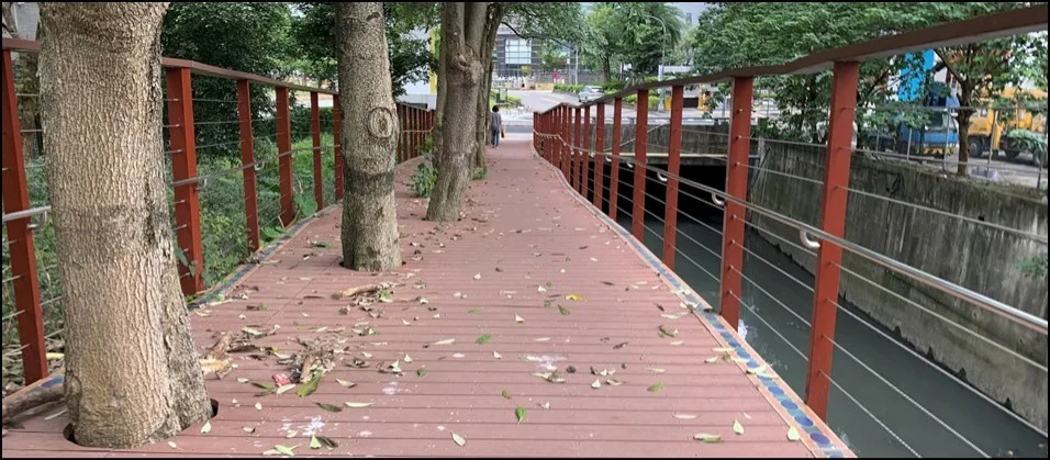 (中原溝步道第一期，