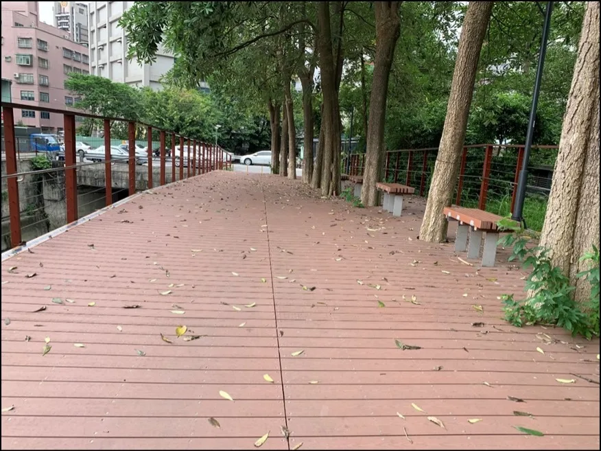 (中原溝步道第一期，