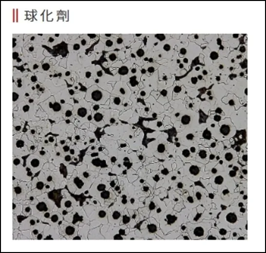 (利用電腦儀器檢測球化比例，
