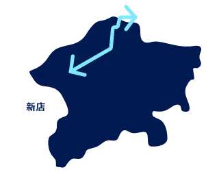 安坑線區域地圖