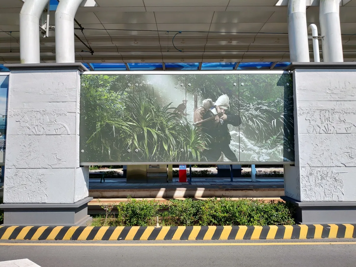 輕軌沙崙站－樹叢作戰