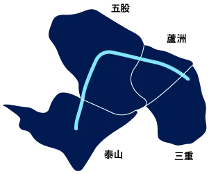 五股泰山線區域地圖