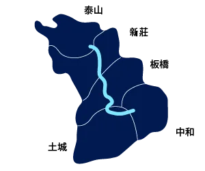 泰山板橋線區域地圖