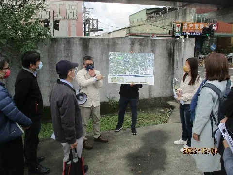 111年12月6日捷運三鶯線延伸桃園八德段工程環境影響說明書辦理現場勘察實況