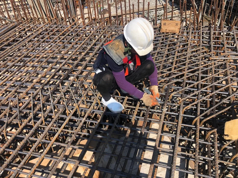 鋼筋綁紮示意圖