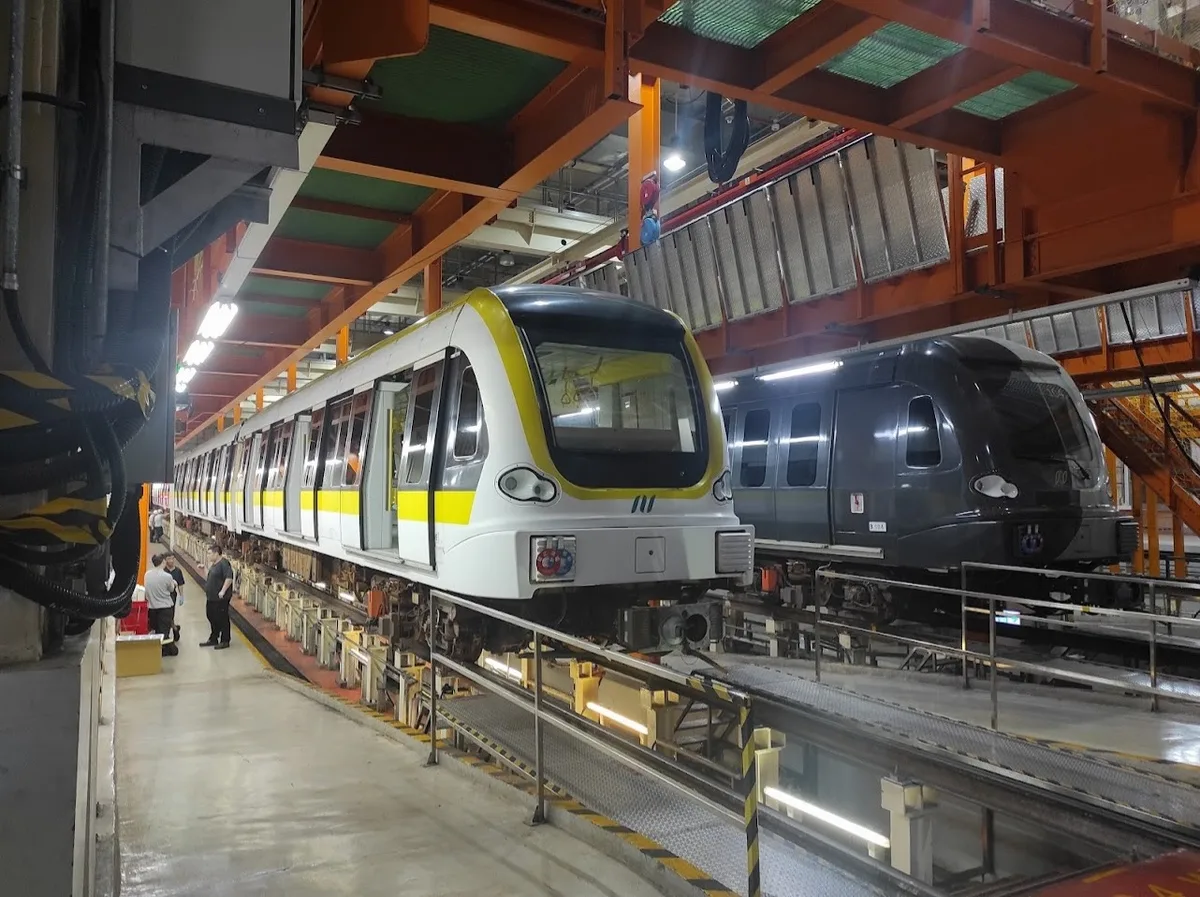 捷運環狀線南機廠實景