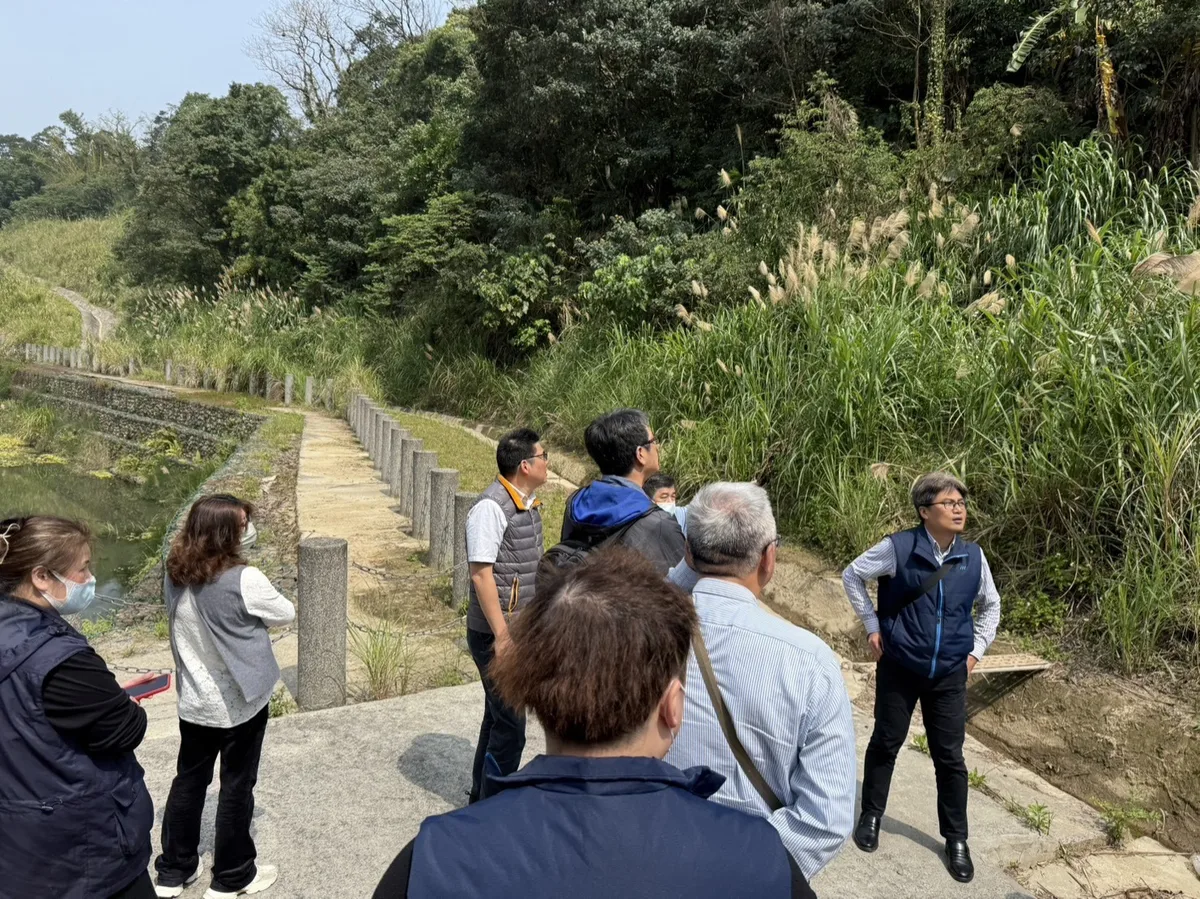 環境部進行安坑機廠環評監督現勘
