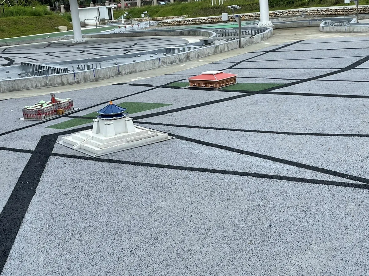 大台北地區防洪計畫水工模型-建築及河道