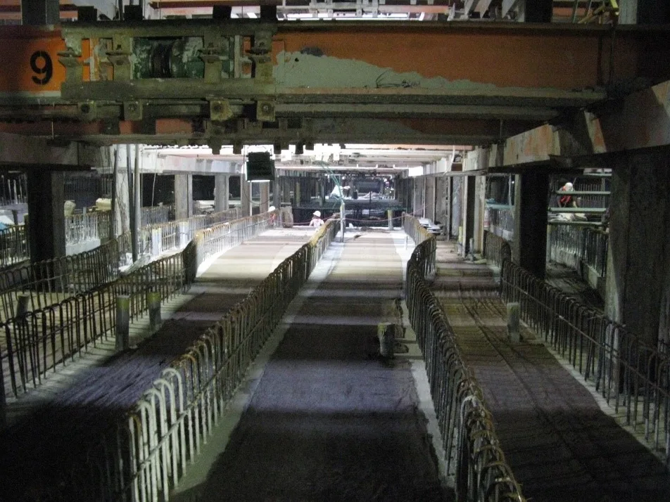 照片三：筏式基礎型式