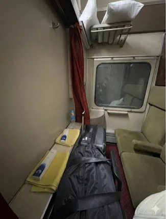 臥舖列車內部