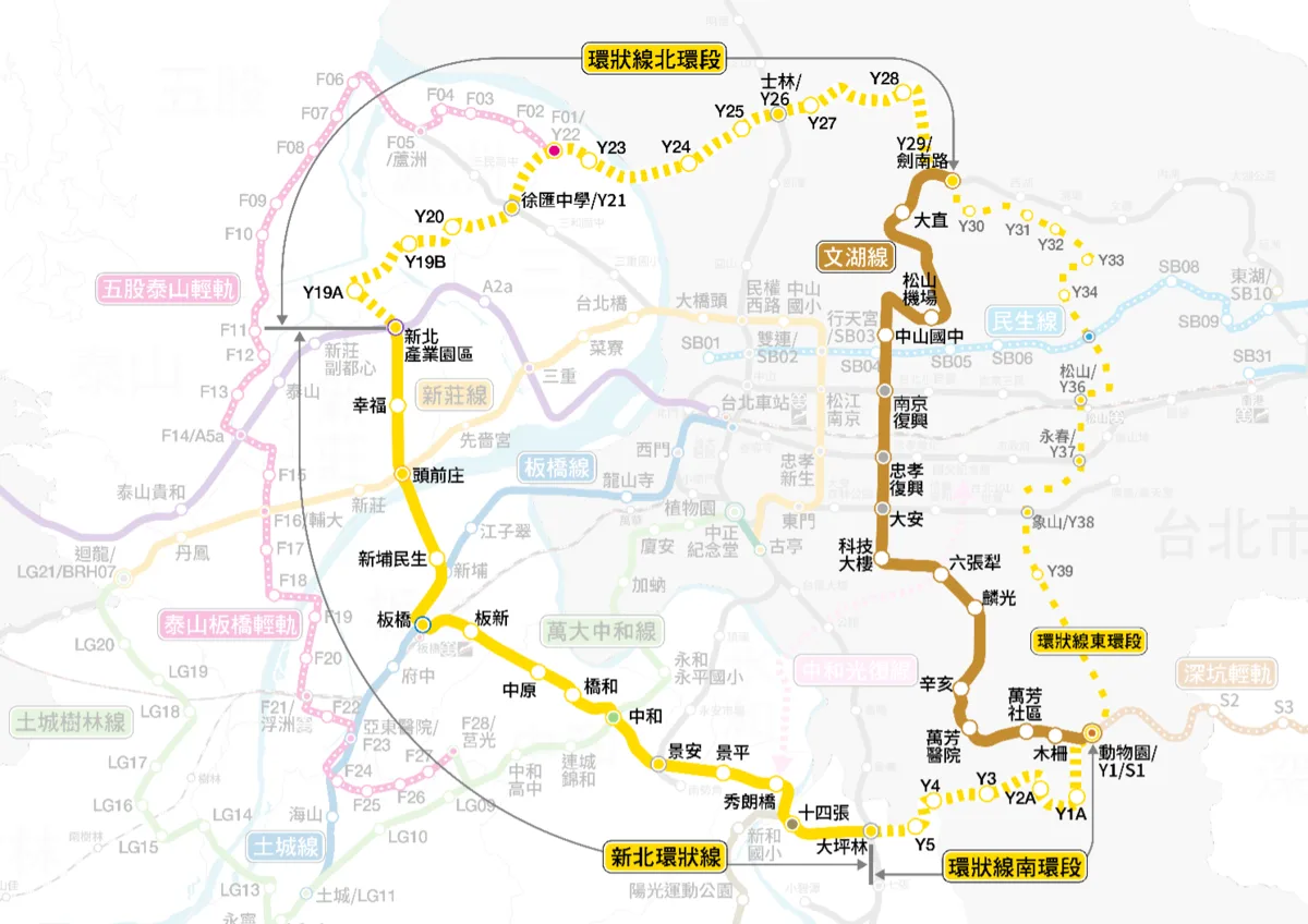 南北環完工三環六線第一環成形