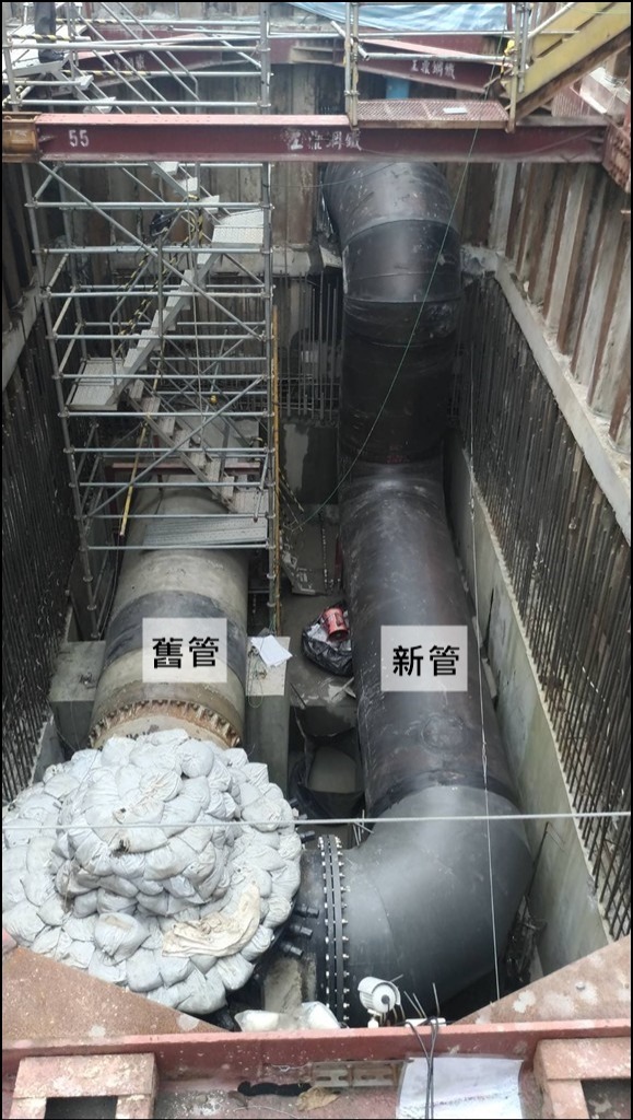 (不斷水工法，