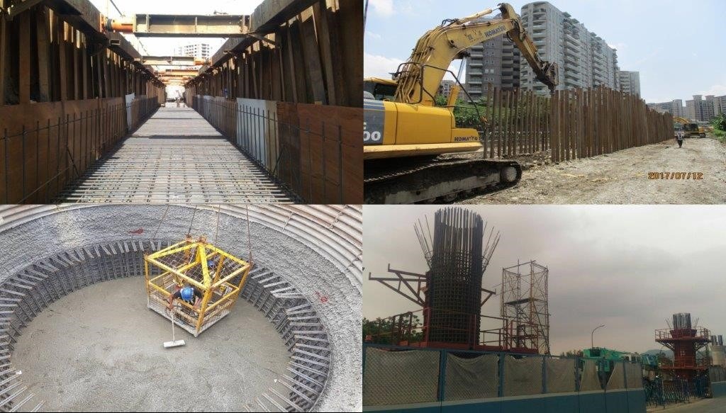 （圖說：捷運三鶯線路線施工現況）