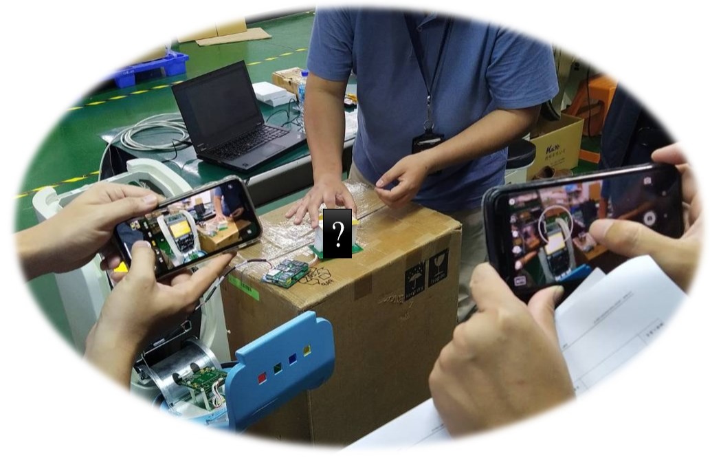 NFC感應模組測試(距離6公分)