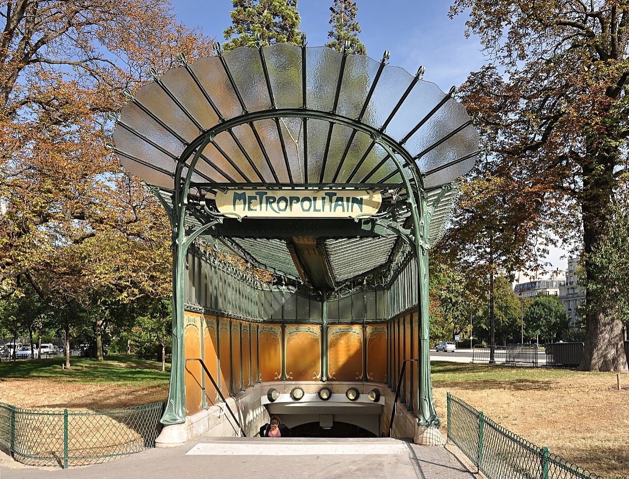 Porte Dauphine 的原始入口