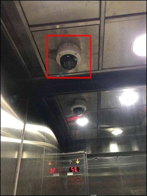 (電梯內攝影機，
