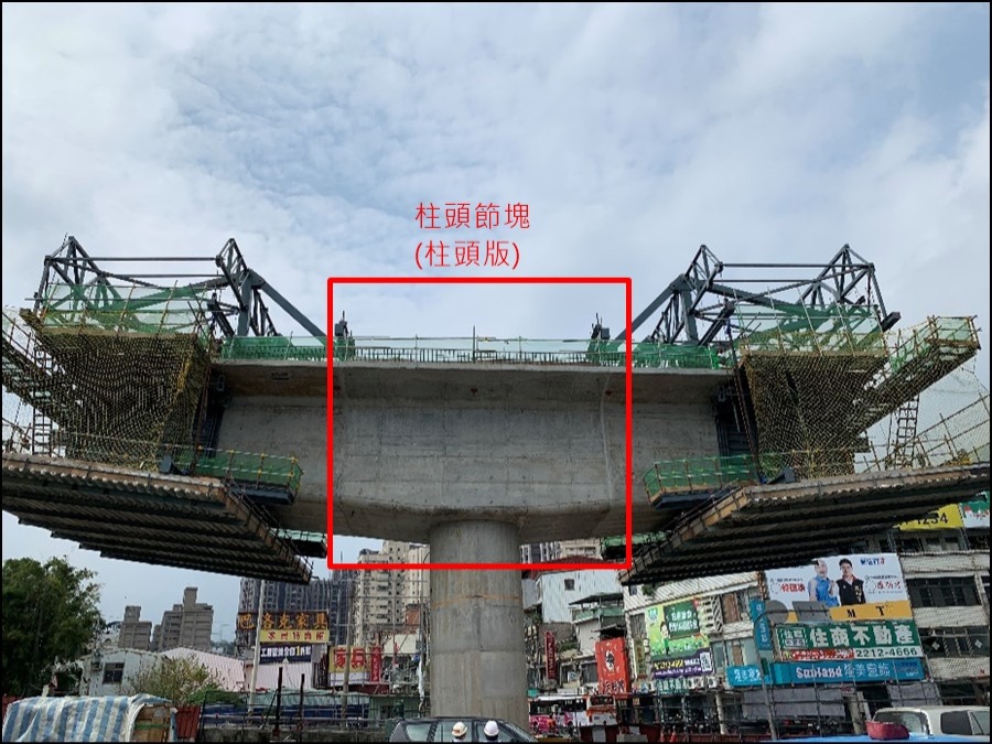 (懸臂施工法(對稱式進行施工-安坑線P6-14)，