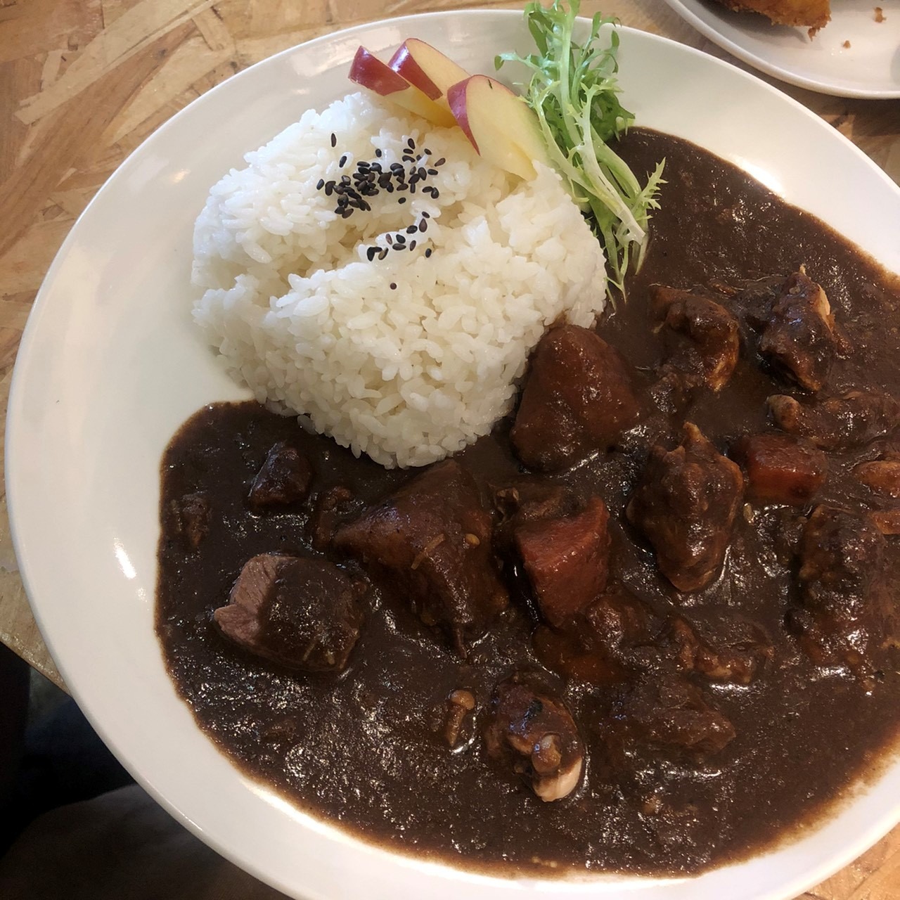 招牌辛口牛肉咖哩