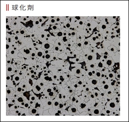 (利用電腦儀器檢測球化比例，