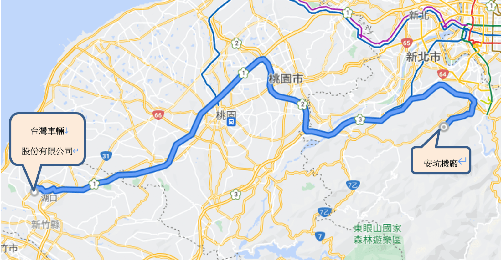 列車運輸路線
