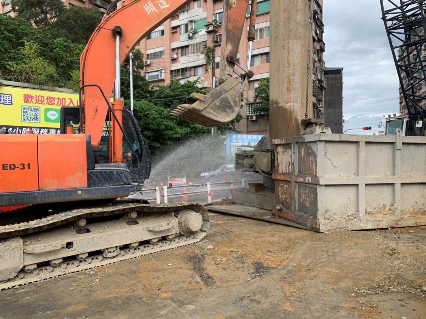 P8-30基樁鑽掘不慎造成瓦斯管線破損事件
