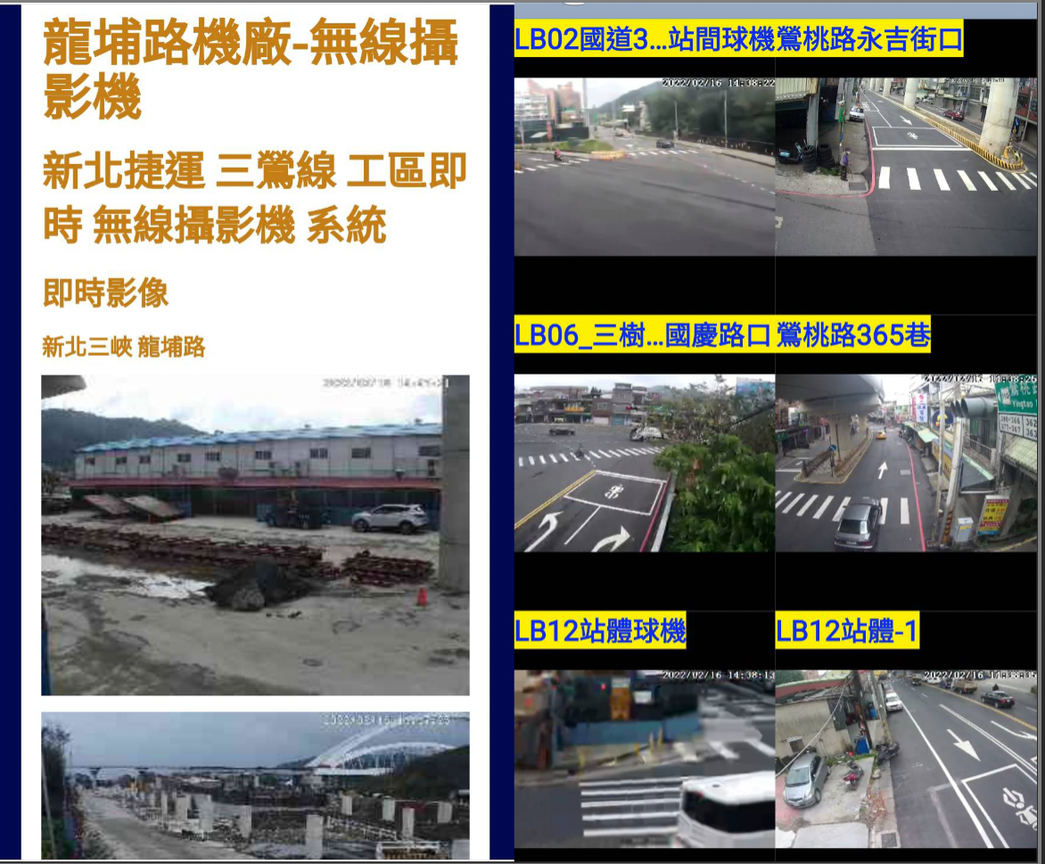 手機網頁版CCTV畫面