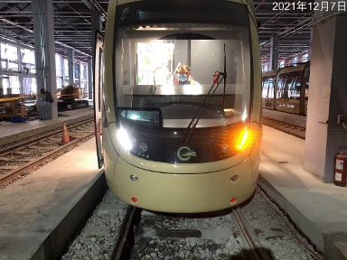 列車靜態測試