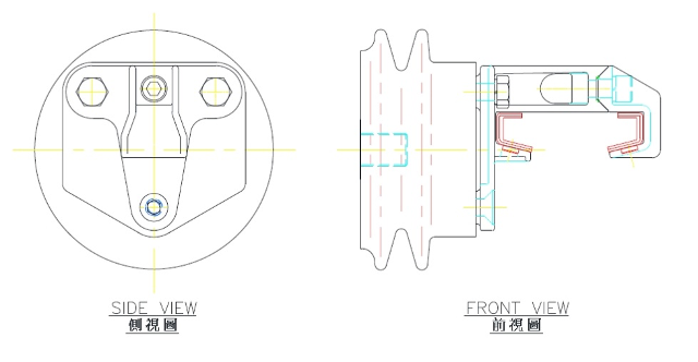 標準絕緣礙子設計圖