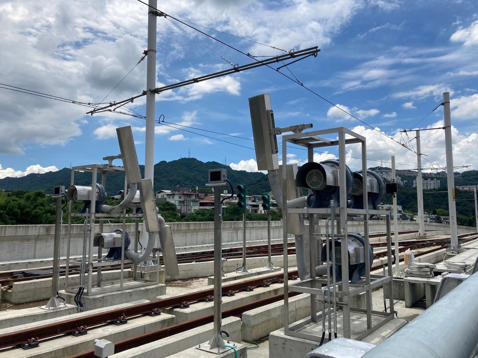 列車專屬的洗澡機