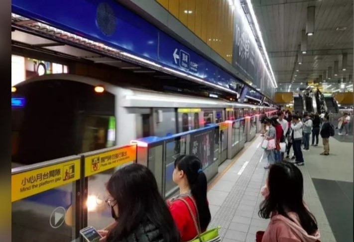 臺北捷運示意圖