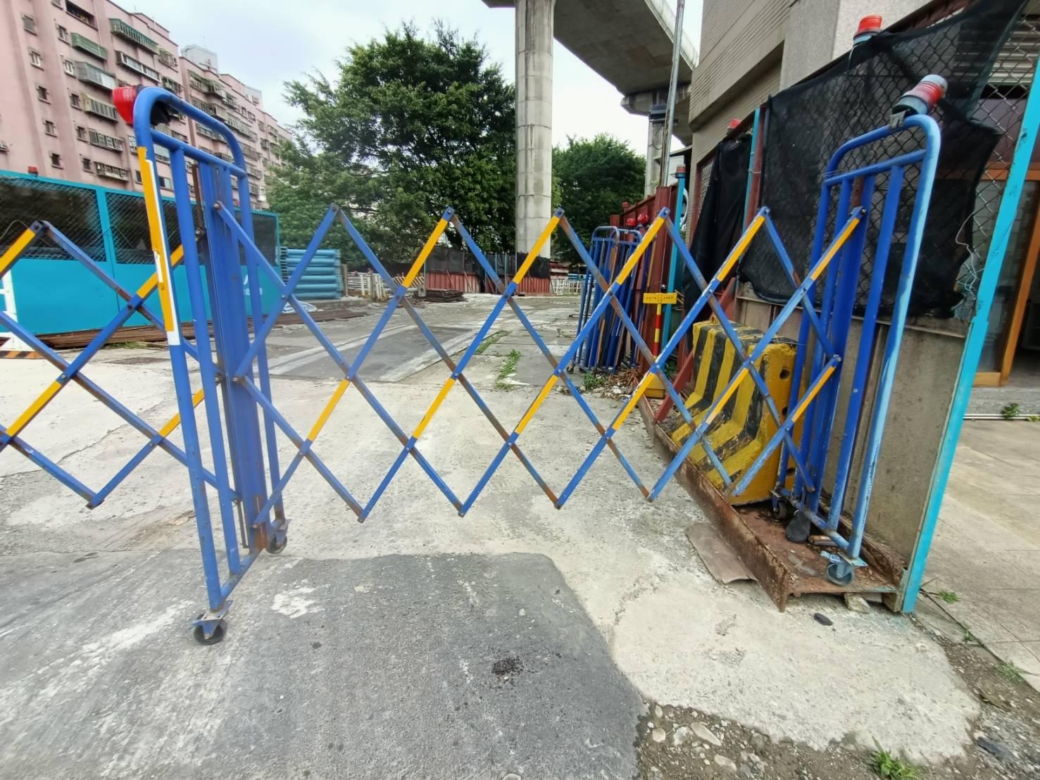 捷運施工範圍出入口