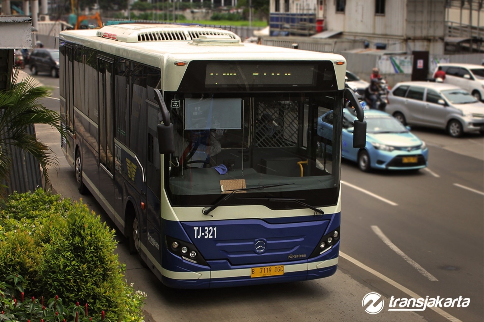 印尼的雅加達專線公車
