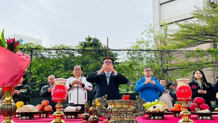 開工動土典禮現場拍攝