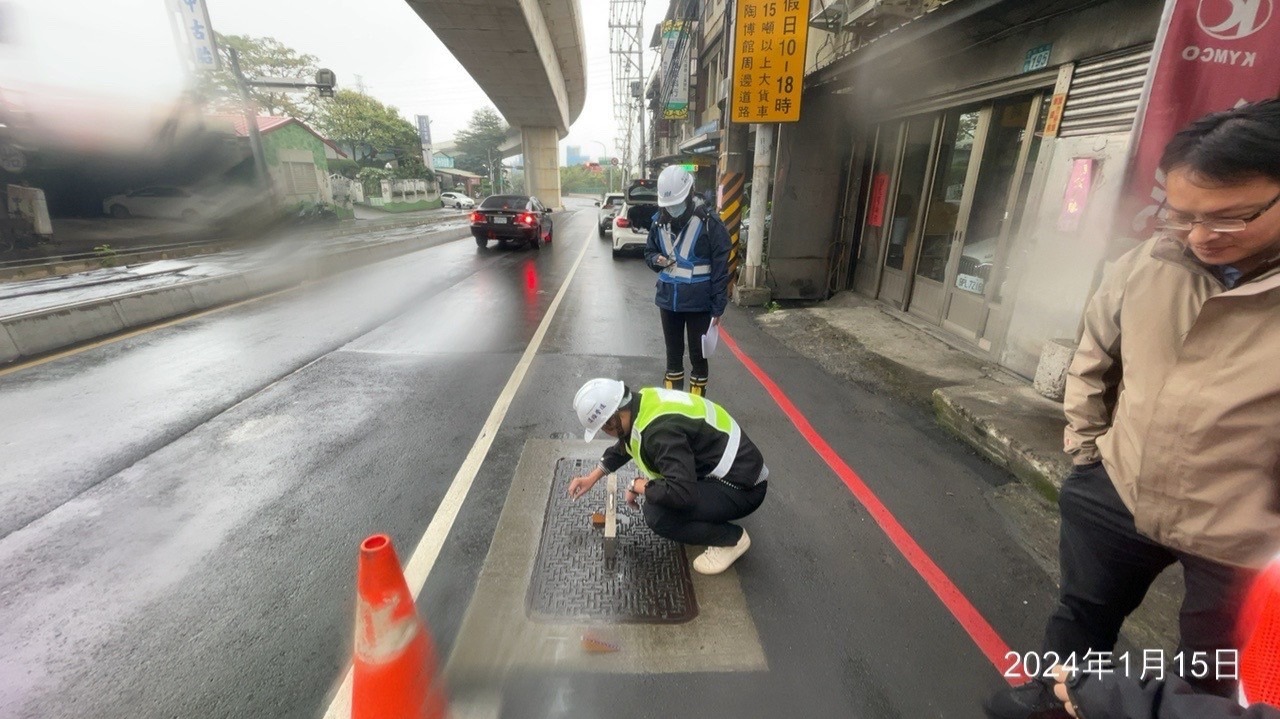 捷運施工範圍道路(鶯桃路)