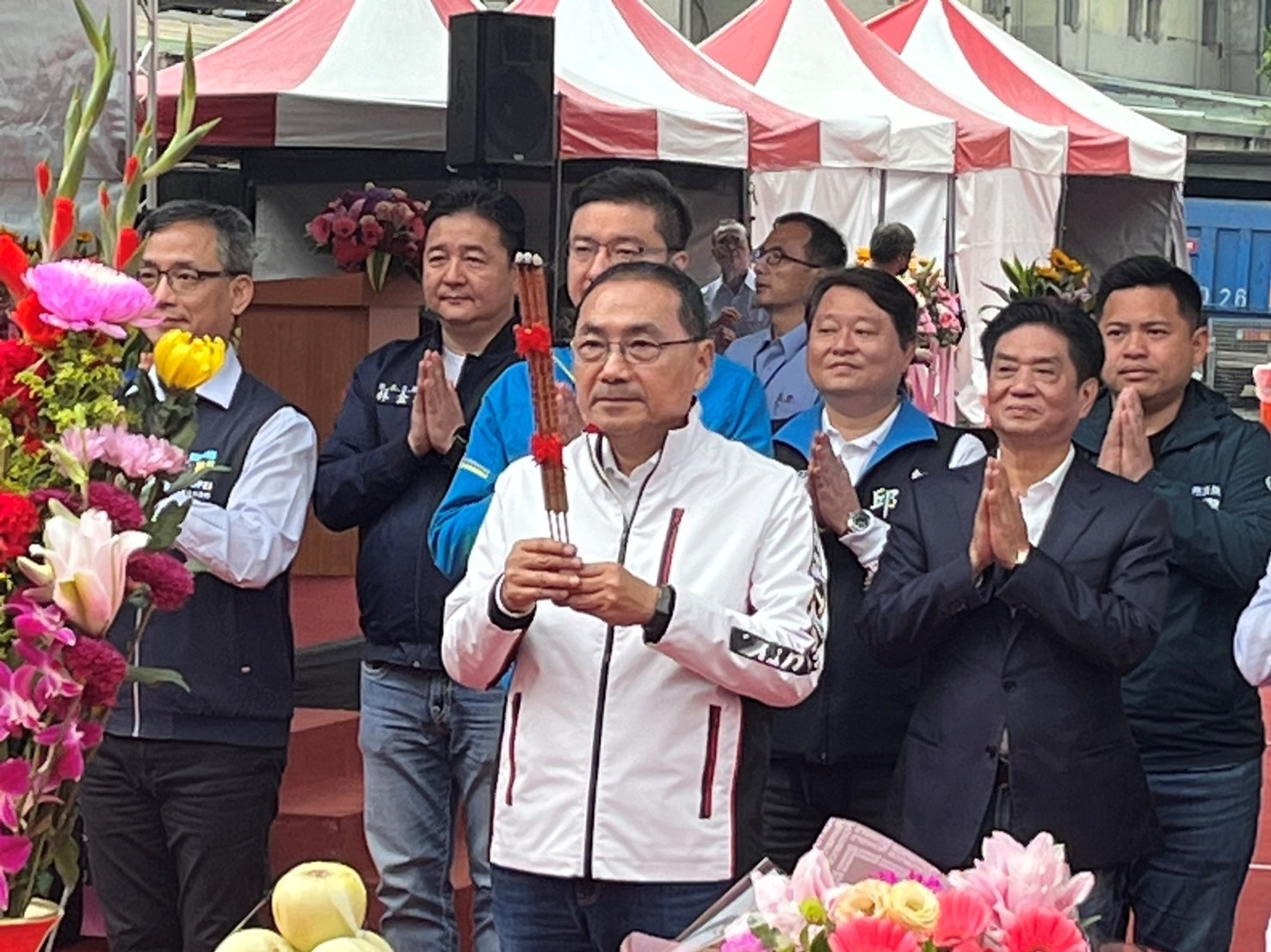 開工動土典禮現場拍攝
