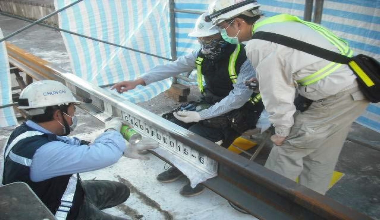 火花銲接銲口編碼標示