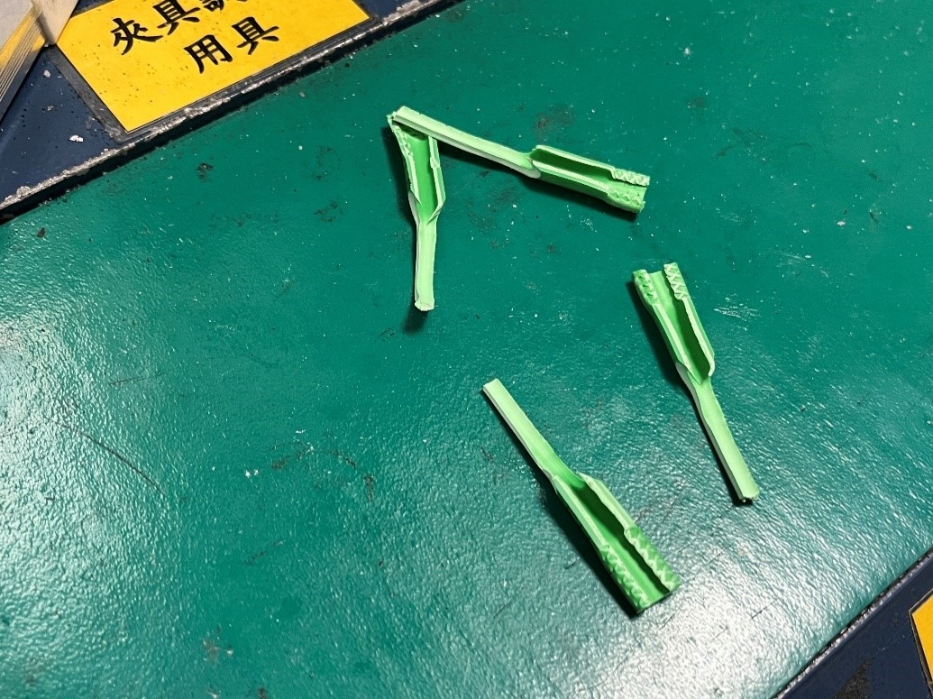 5：測試後的被覆體