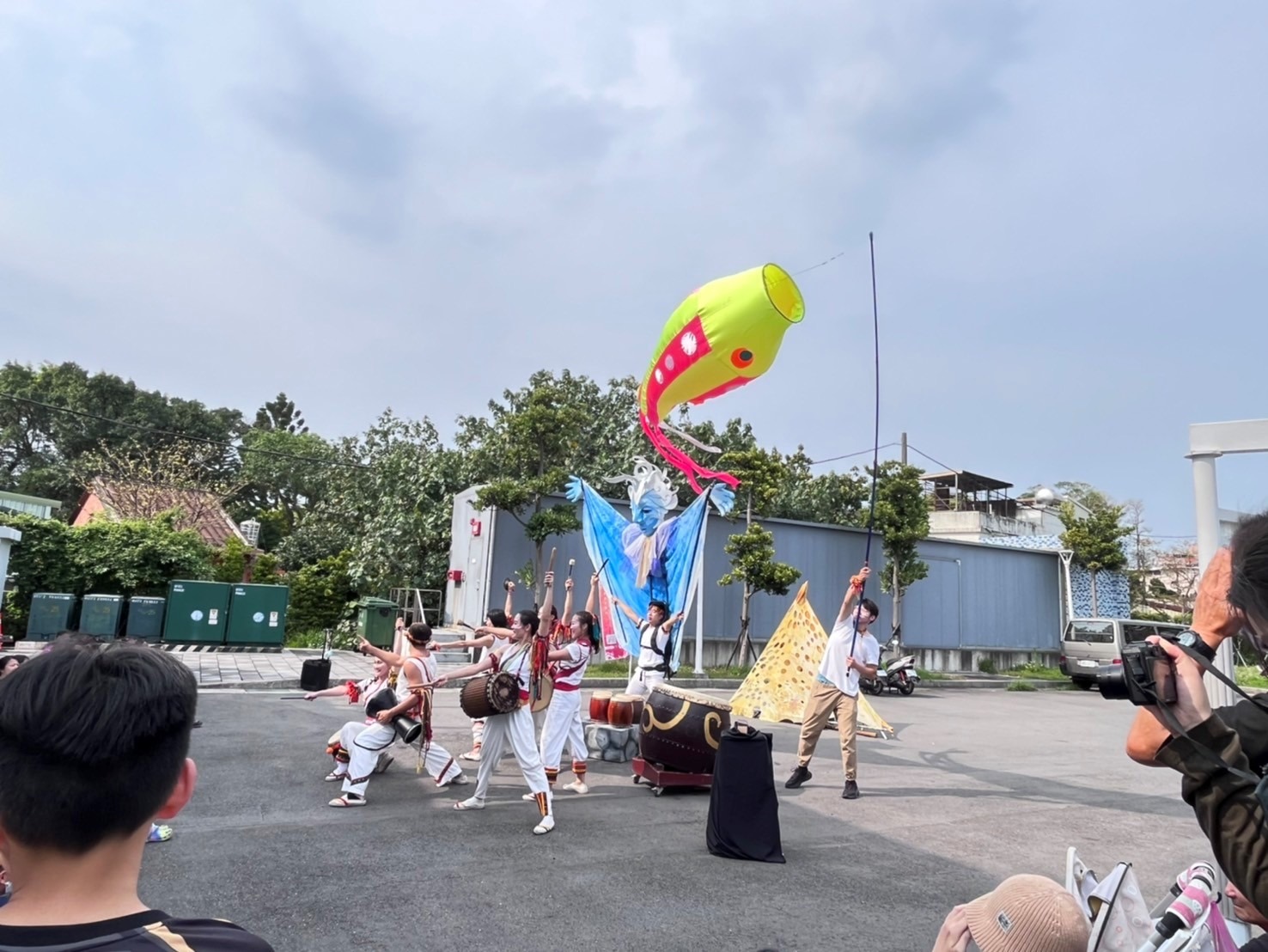 淡海輕軌(V26)漁人碼頭站《風、潮、波、浪 海港女神》活動攝影