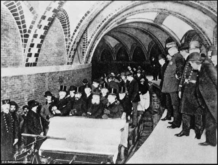 1904年美國紐約地鐵首航