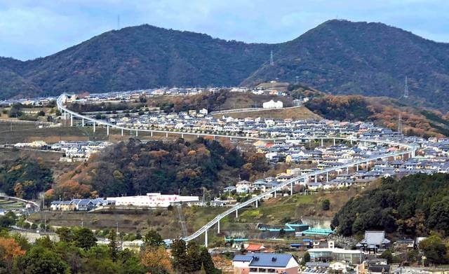▲Skyrail路線全景