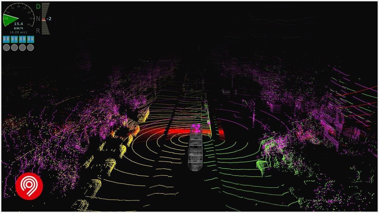 使用雷達感測器創建周圍環境3D地圖