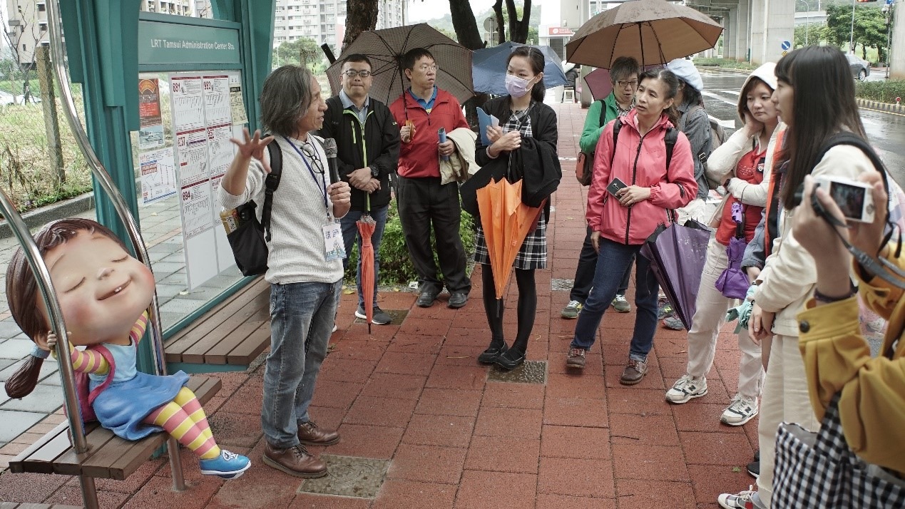 搭故事輕旅行-綠山線公共藝術故事講座暨導覽活動照