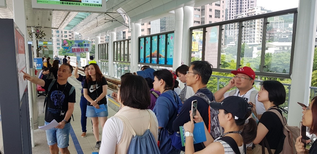 搭故事輕旅行-綠山線公共藝術故事講座暨導覽活動照