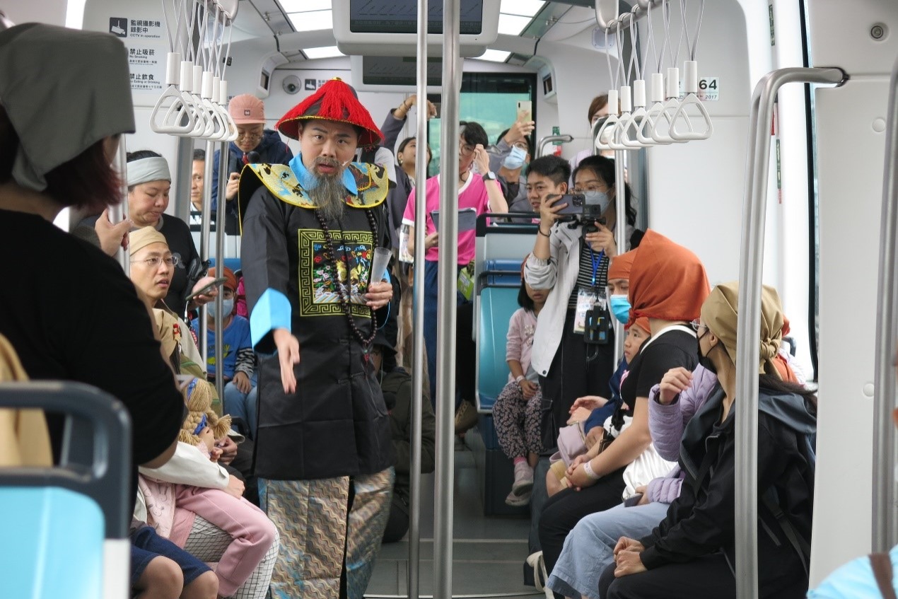 淡海輕軌故事列車活動照