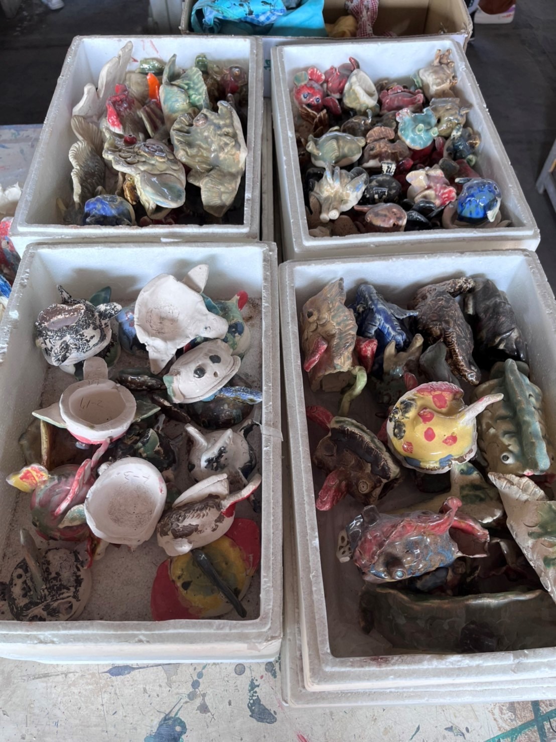 悠遊陶魚-陶藝捏塑工作坊活動照