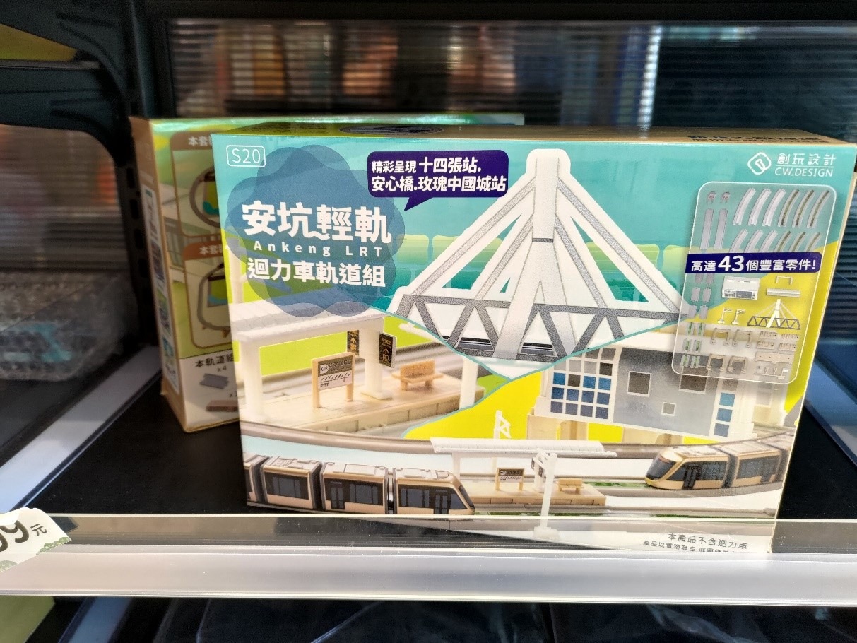 輕軌造型迴力車-軌道組