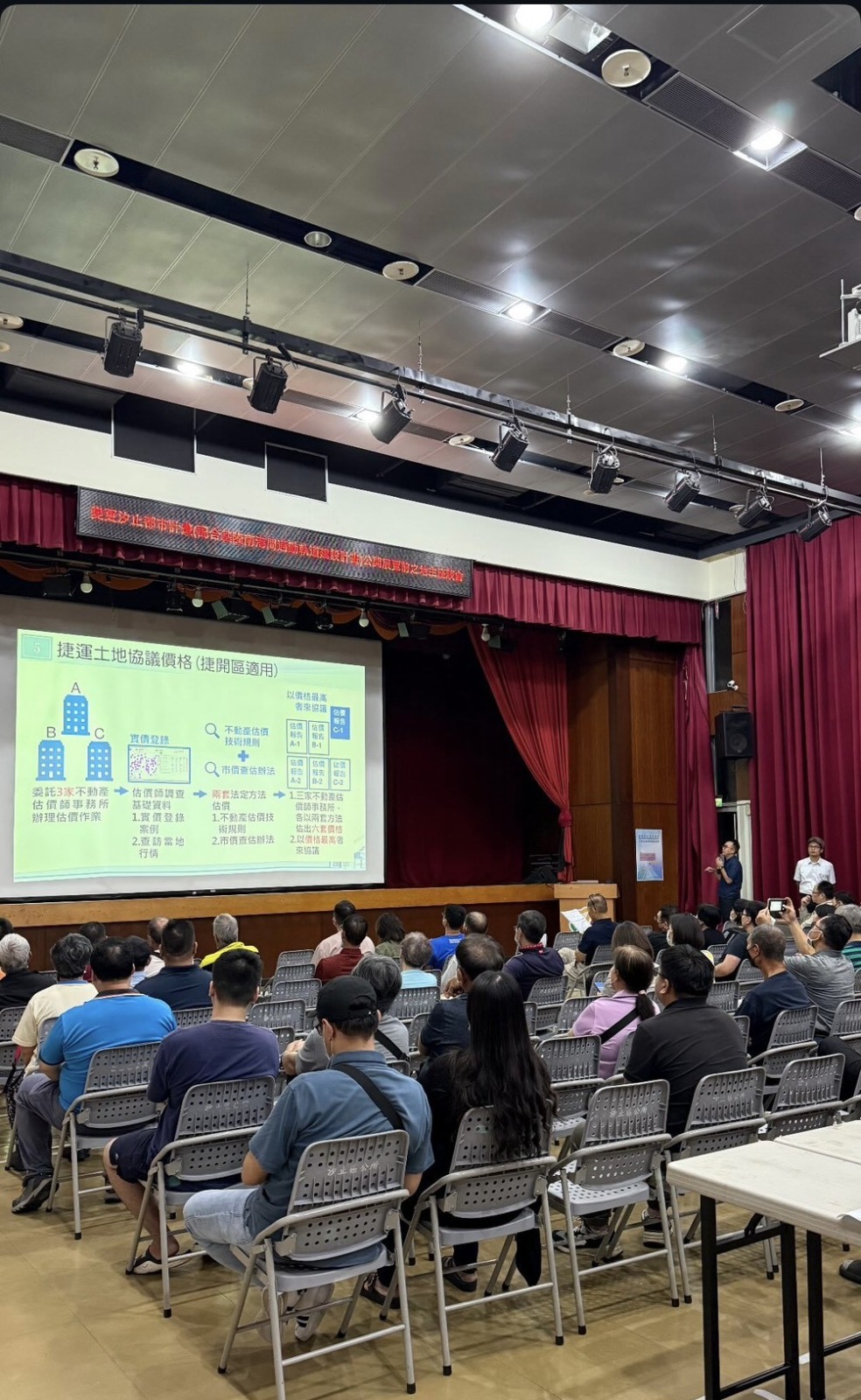 「變更汐止都市計畫(配合基隆南港間通勤軌道建設計畫)」 公開展覽前之座談會紀錄