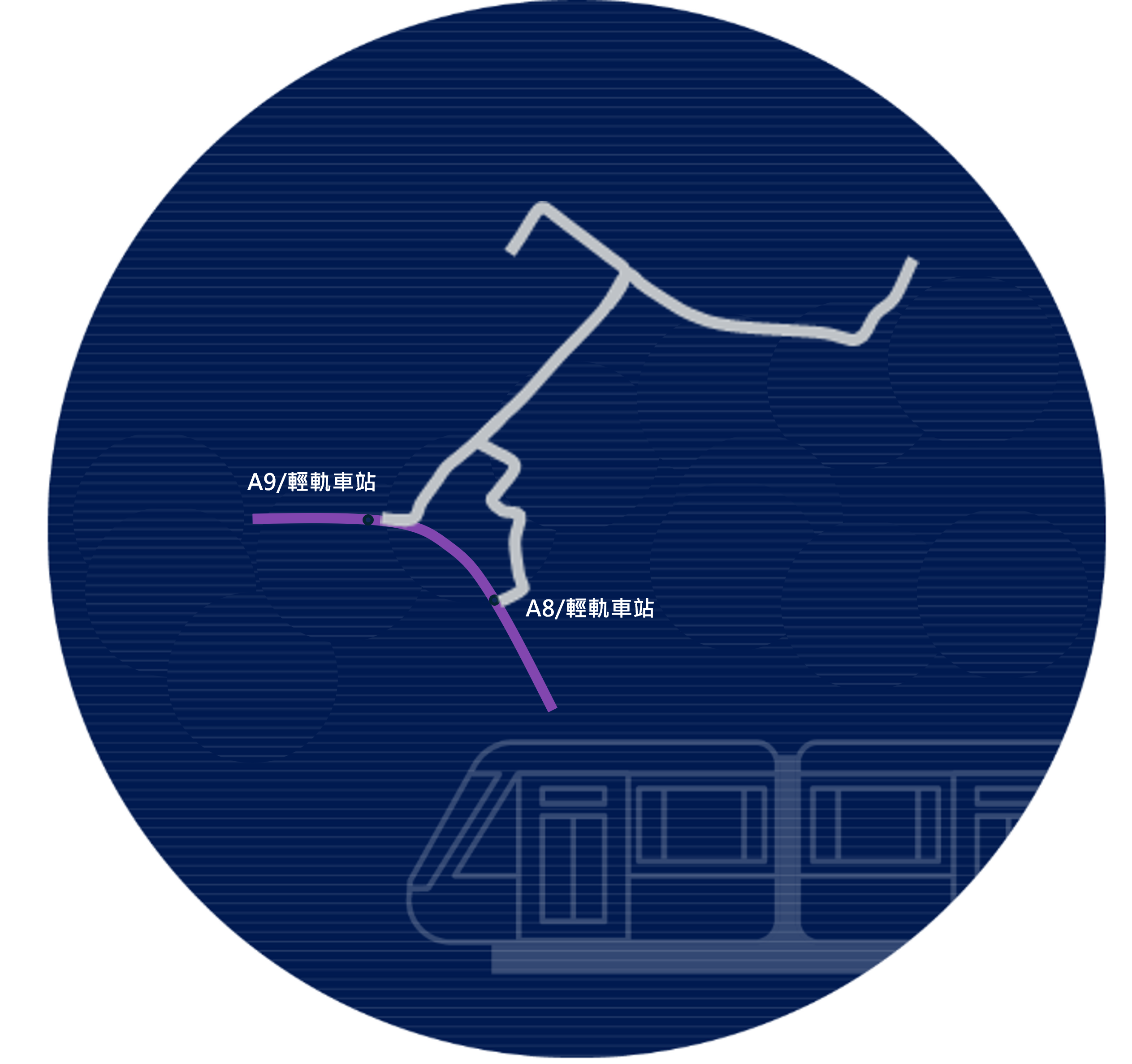 新桃林線(新北市段)路線圖