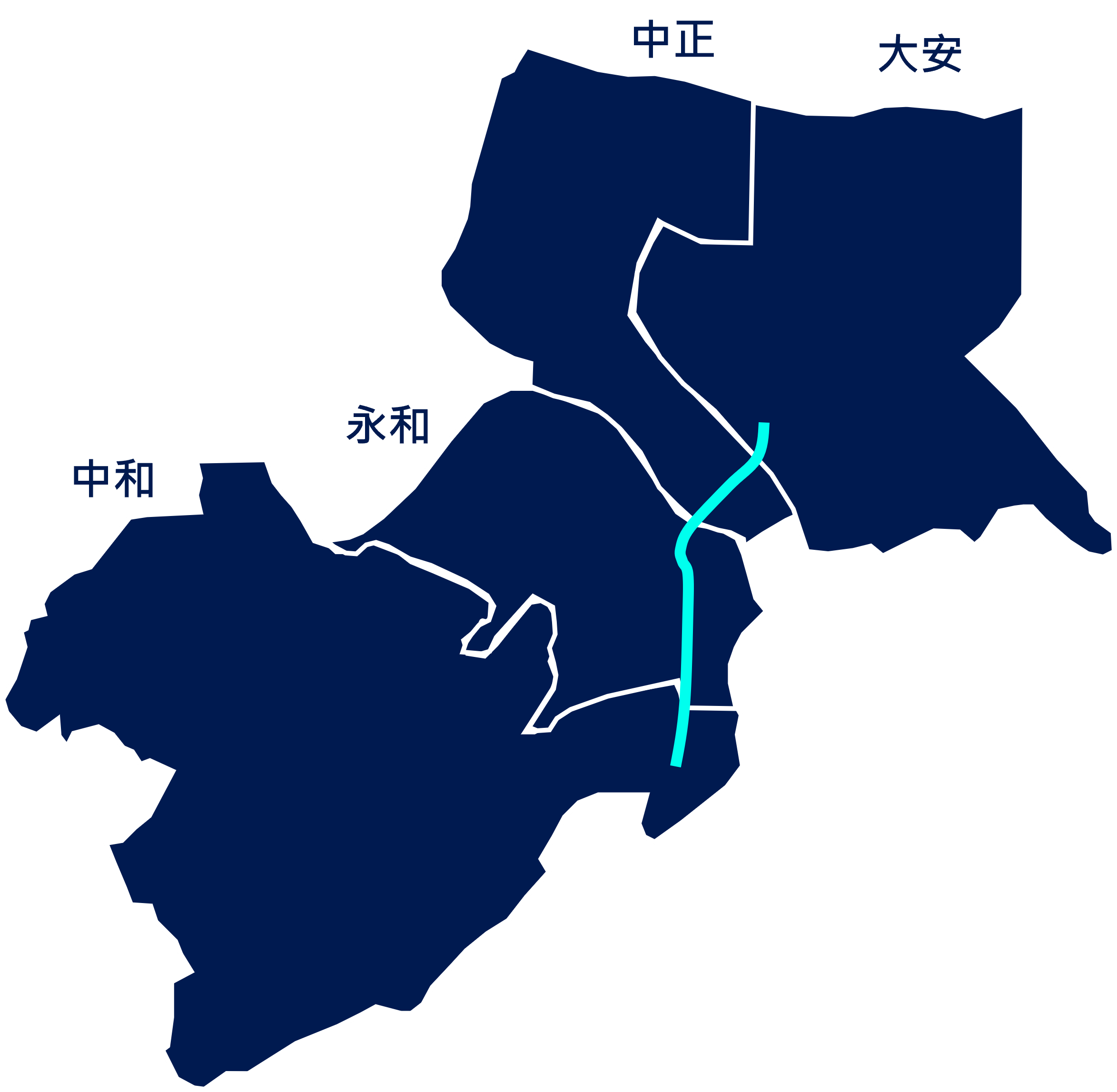 中和光復線（新北市段）區域地圖